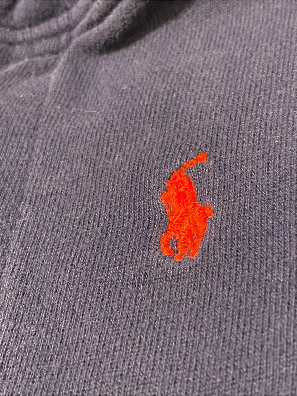 Vintage Polo by Ralph Lauren Kids Navy Zip-Up Hoodie 24m